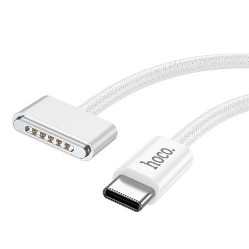 Кабель HOCO Stone magnetic charging cable Type-C to Mag3 X103 |2m, 140W| white