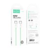 Кабель HOCO Source 60W charging data cable Type-C to Type-C X104 |1M| pink