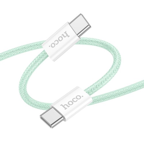 Кабель HOCO Source 60W charging data cable Type-C to Type-C X104 |1M| pink