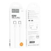 Кабель HOCO Source 60W charging data cable Type-C to Type-C X104 |2M| black