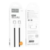Кабель HOCO Source 60W charging data cable Type-C to Type-C X104 |2M| pink