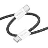 Кабель HOCO Source 60W charging data cable Type-C to Type-C X104 |2M| pink