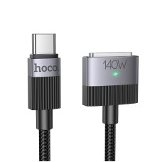 Кабель Hoco Magnetic charging Cable Type-C to Mag3 U141 |1.8m, 140W| black
