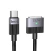 Кабель Hoco Magnetic charging Cable Type-C to Mag3 U141 |1.8m, 140W| black