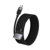 Кабель Hoco Magnetic charging Cable Type-C to Mag3 U141 |1.8m, 140W| black