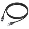 Кабель HOCO Type-C to Lightning Energy silicone charging data cable X109 |1m, 27W| white