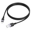 Кабель HOCO Lightning Energy silicone charging data cable X109 |1m, 2.4A| white