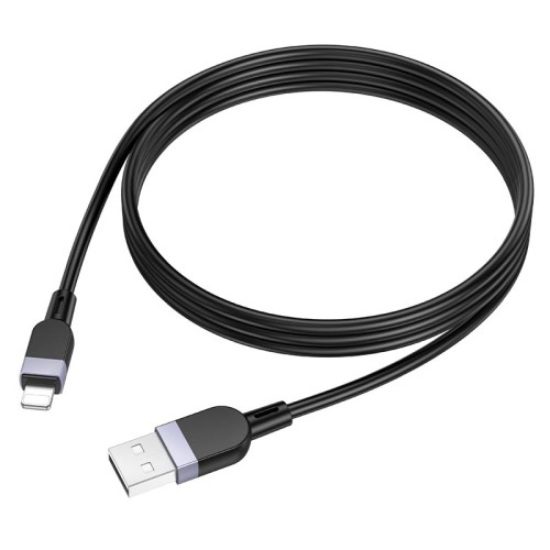 Кабель HOCO Lightning Energy silicone charging data cable X109 |1m, 2.4A| white
