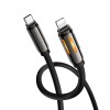 Кабель Hoco Type-C to Lightning Prize charging data cable U136 |1m, 27W| black