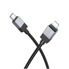 Кабель HOCO Type-C to Lightning Honorific PD charging data cable X110 |1m, 27W| black