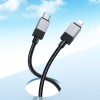 Кабель HOCO Type-C to Lightning Honorific PD charging data cable X110 |1m, 27W| black