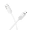 Кабель HOCO Lightning Energy charging data cable X114 |1m, 2.4A| white