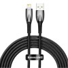Кабель Baseus Lightning Glimmer Series Fast Charging Data Cable |2m, 2.4A| black