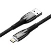Кабель Baseus Lightning Glimmer Series Fast Charging Data Cable |2m, 2.4A| black