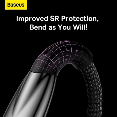 Кабель Baseus Lightning Glimmer Series Fast Charging Data Cable |2m, 2.4A| black