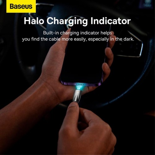 Кабель Baseus Lightning Glimmer Series Fast Charging Data Cable |2m, 2.4A| black