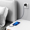 Кабель Baseus Type-C to Lightning Explorer Series Auto Power-Off Fast Charging Data Cable |1m, 20W| black
