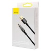 Кабель Baseus Lightning Explorer Series Auto Power-Off Fast Charging Data Cable |1m, 2.4A| black