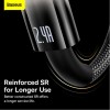 Кабель Baseus Lightning Explorer Series Auto Power-Off Fast Charging Data Cable |1m, 2.4A| black