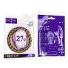Кабель HOCO Type-C Lightning Meridian PD charging data cable X116 |1m, 27W| purple