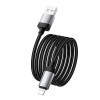 Кабель HOCO Lightning Star charging data cable X117 |1m, 2.4A| black