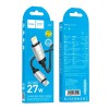Кабель HOCO Type-C to Lightning Star PD charging data cable X117 |1m, 27W| black