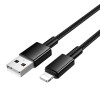 Кабель HOCO Lightning Energy charging data cable X119 |1m, 2.4A| black