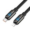 Кабель HOCO Type-C to Lightning Joy PD charging data cable U143 |1.2m, 27W| black