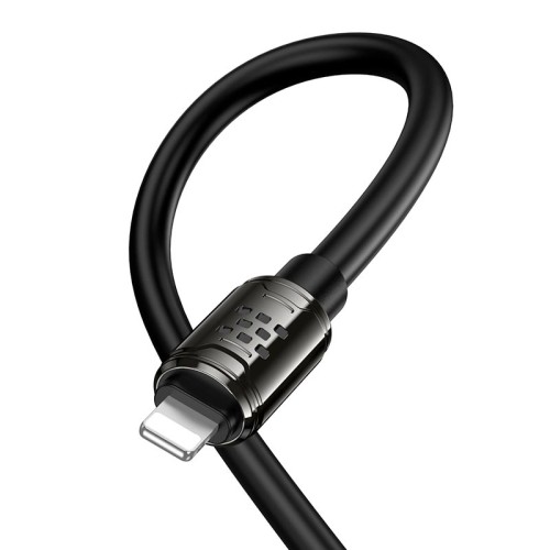 Кабель HOCO Type-C to Lightning Joy PD charging data cable U143 |1.2m, 27W| black