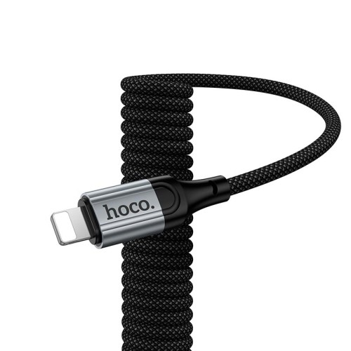 Кабель HOCO Lightning Nuevo charging data cable X121 |1.5m, 2.4A| black