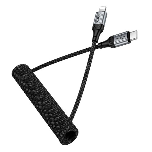 Кабель HOCO Type-C to Lightning Nuevo PD charging data cable X121 |1.5m, 27W| black