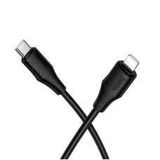 Кабель HOCO C to Lightning Bien PD silicone charging data cable X124 |1m, 27W| black