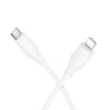 Кабель HOCO C to Lightning Bien PD silicone charging data cable X124 |1m, 27W| white