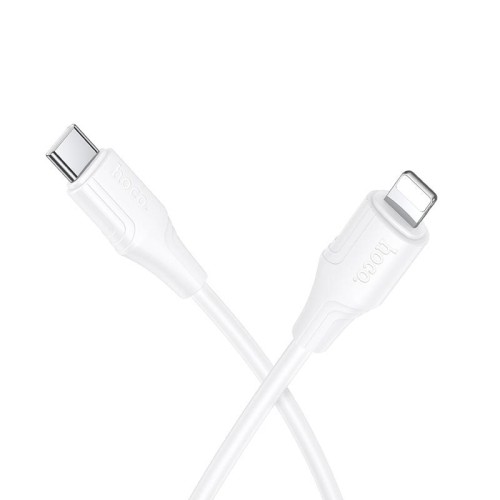 Кабель HOCO C to Lightning Bien PD silicone charging data cable X124 |1m, 27W| white