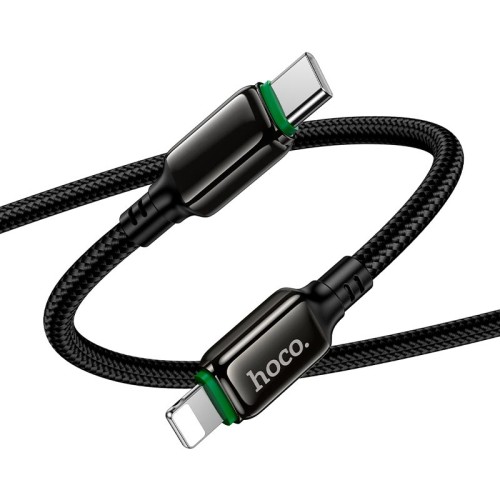 Кабель HOCO C to Lightning Exceed PD charging data cable X127 |1m, 30W| black