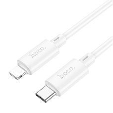 Кабель HOCO Type-C to Lightning Gratified PD charging data cable X88 |1m, 20W| white