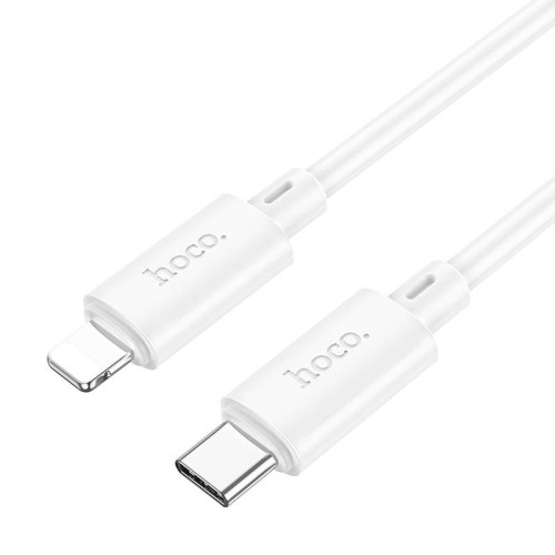 Кабель HOCO Type-C to Lightning Gratified PD charging data cable X88 |1m, 20W| white