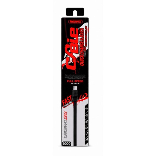 Кабель Micro USB REMAX Full Speed RC-001m |1M| white
