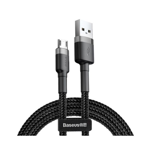Кабель Micro USB BASEUS cafule |2.4A, 1M| (CAMKLF-B91) black