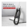 Кабель Micro USB BASEUS cafule |2.4A, 1M| (CAMKLF-B91) black