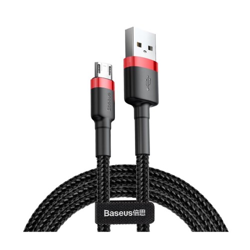 Кабель Micro USB BASEUS cafule |2.4A, 1M| (CAMKLF-B91) black