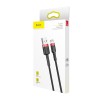 Кабель Micro USB BASEUS cafule |2.4A, 1M| (CAMKLF-B91) red