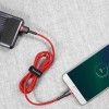 Кабель Micro USB BASEUS cafule |1.5A, 2M| (CAMKLF-CG1) black-red