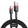 Кабель Micro USB BASEUS cafule |1.5A, 2M| (CAMKLF-CG1) red