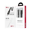 Кабель Hoco Micro USB Sentinel Tming Display S6 |1.2m, 2.4A| black