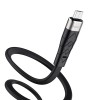 Кабель HOCO Micro USB Angel silicone charging data cable X53 |1m, 2.4A| black