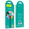 Кабель HOCO Micro USB Angel silicone charging data cable X53 |1m, 2.4A| black