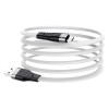 Кабель HOCO Micro USB Angel silicone charging data cable X53 |1m, 2.4A| black