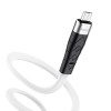Кабель HOCO Micro USB Angel silicone charging data cable X53 |1m, 2.4A| black