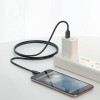 Кабель BOROFONE Micro USB Harmony silicone charging data cable BX55 |1m, 2.4A| white